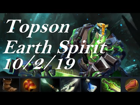 Topson Earth Spirit - i saw Jerax in Godson - OG vs Nigma game1 - BLAST Bounty Hunt - dota2