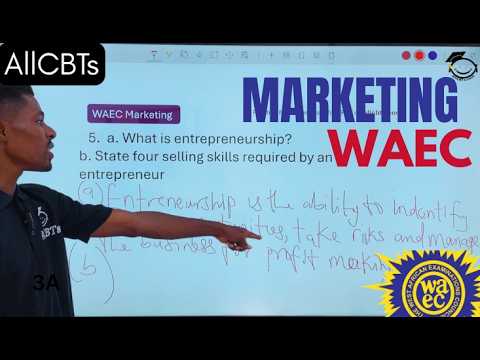 10 Likely WAEC 2026 Marketing Theory Questions