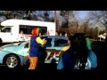 People Stuffed In Clown Car