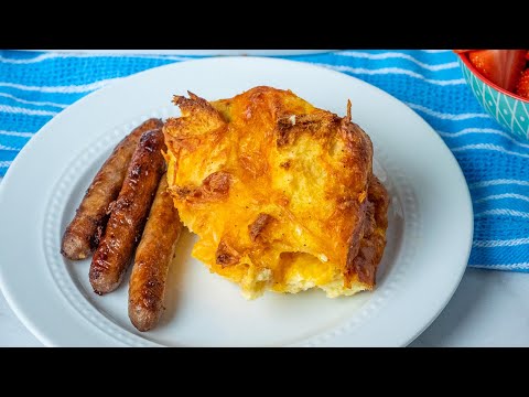 Classic Cheese Strata