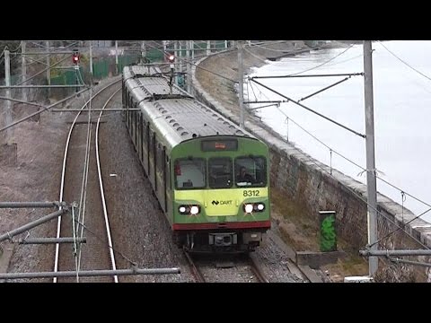 Irish Rail 8300 Class Dart Train number 8312 - Booterstown, Dublin
