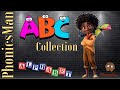 ABC Songs for Children | Kids Learning Songs & Nursery Rhymes | Alphabet Compilation | PhonicsMan