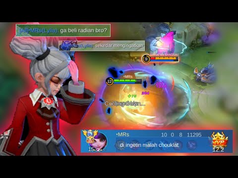 Ada Lylia gabeli Radian? auto menggila | Lylia Build Tersakit 2023 - Lylia Gameplay