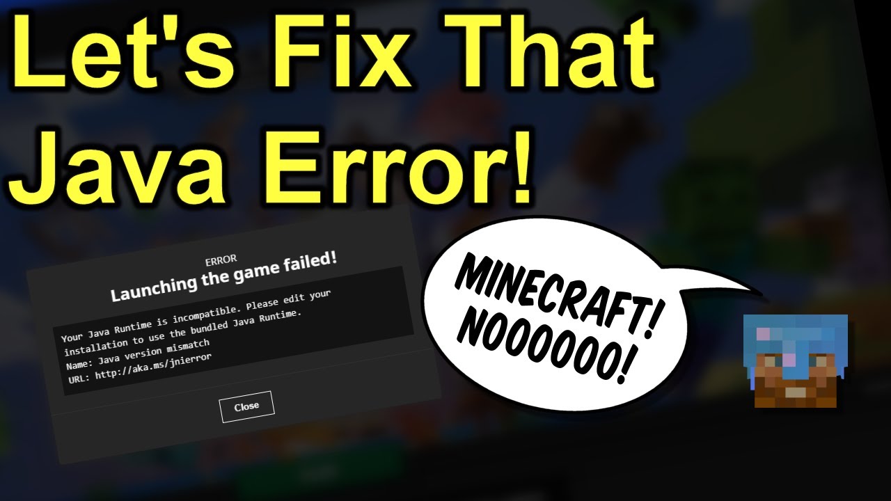 Let's Fix That Minecraft Java Version Error! (IMPORTANT UPDATE in description)