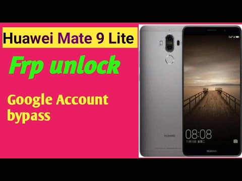 Huawei mate 9 Frp bypass/google account bypass huawei mate 9 new method 2020