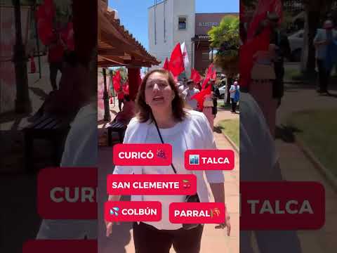 Hoy nuestra jornada de despliegue recorrió Talca, San Clemente, Colbún, Curicó, Parral, Cauquenes