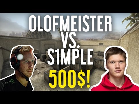 FULL CONTROL! Olofmeister vs S1mple 500$