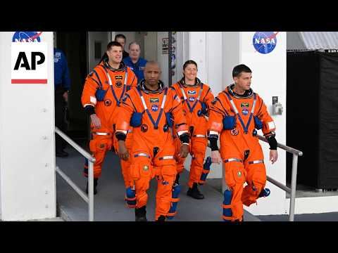 Video Thumbnail: Meet the crew behind NASA's latest mission to the moon
