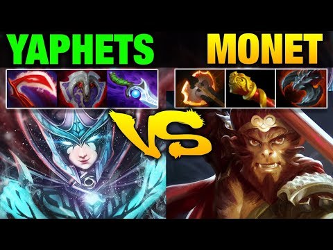 Yaphet PA VS Monet Monkey King - Legend VS Newblood Dota 2