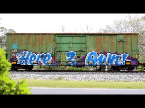 frank 0003 my first train graffiti video no commentary