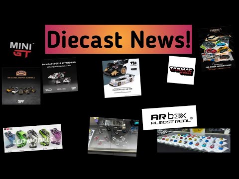 Feature Image thumbnail for the video blog Diecast News!  October 2025 by  booster_diecast