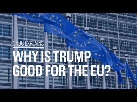 為什麼特朗普對歐盟有利？| 特朗普為何對歐盟有利？ (Why is Trump good for the EU? | CNBC Explains)