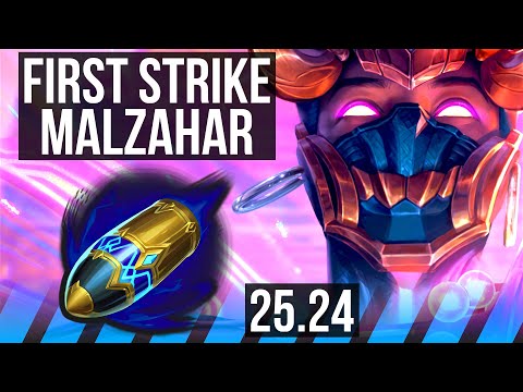 MALZAHAR vs GALIO (MID) | First Strike | KR Challenger | 25.24