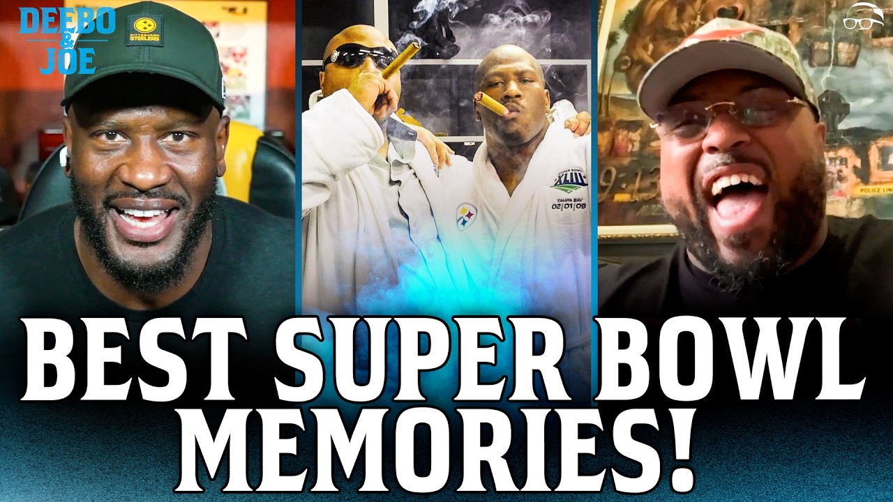 James Harrison & Casey Hampton's FAVORITE Steelers Super Bowl memories! | Deebo & Joe