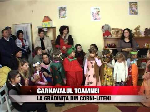 "Carnavalul toamnei" la Gradiniţa din Corni - Liteni