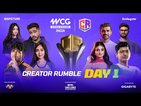 WCG National Showdown India 2025 LAN | #Jonathan , #Scout , #Mortal , #Shreeman , etc