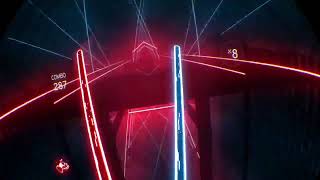 お久しぶりのBEAT SABER 1曲　ハードでperfect 取るまで眠りません。