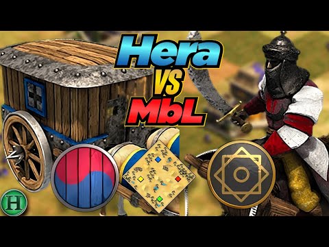 Koreans vs Saracens | 1v1 Arabia | vs MbL | AoE2