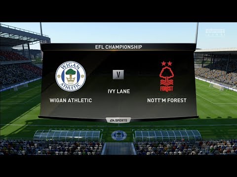 Wigan Athletic Vs Nottingham Forest | EFL Championship | Matchday 4 | FIFA 19 | 4K
