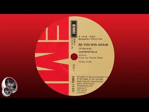 Copperfield - So you win again