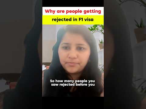 Why are people getting rejected at F1 visa interviews — and how do you avoid it?