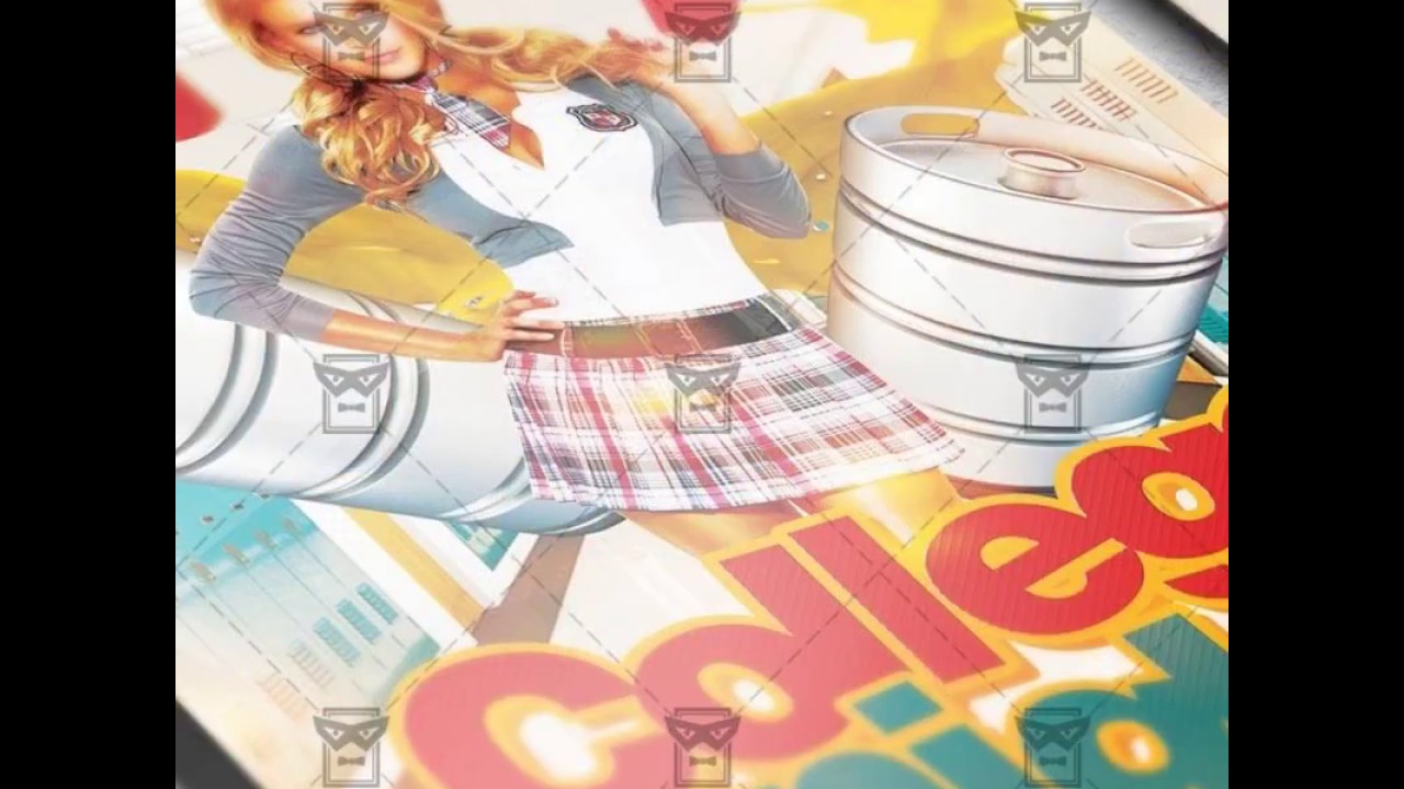 College Night - Premium A5 Flyer Template