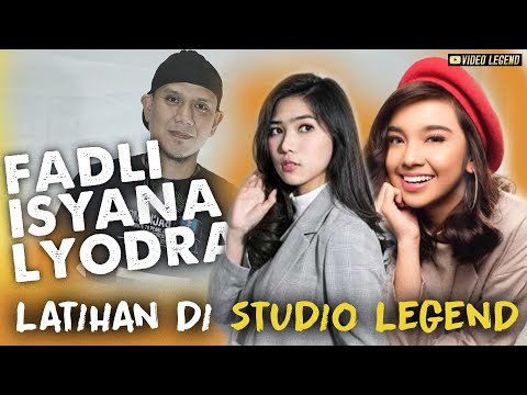ISYANA SARASVATI, LYODRA DAN FADLI PADI LATIHAN DI STUDIO LEGEND