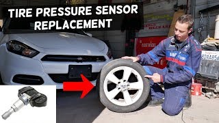 HOW TO REPLACE TPMS SENSOR .TIRE PRESSURE SENSOR LOCATION AND REPLACEMENT