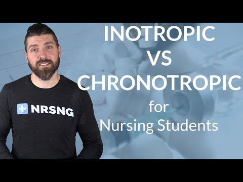 Inotropes & Chronotropes, what nurses need to know about giving these medications