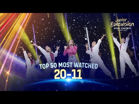 TOP 50 Most watched in 2021: 20 - 11 - Junior Eurovision Song Contest