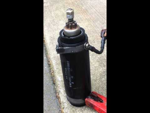 How to Test an Outboard Motor Starter