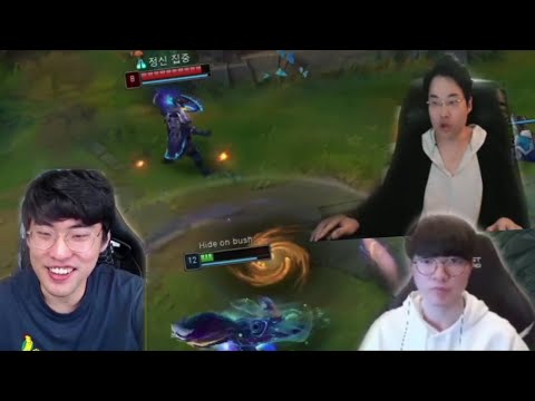 Stop Trying to Kill Faker! - Random Stream Highlights (Translated)