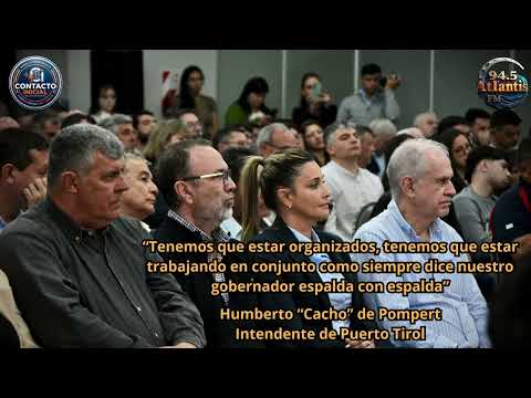 Trabajar espalda con espalda (Humberto " Cacho" De Pompert - Intendente de Puerto Tirol)