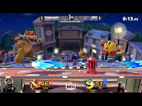 Domino Effect 20 - Nanoash (Bowser) vs. JDV (Pac-Man) - Ultimate Losers Semis