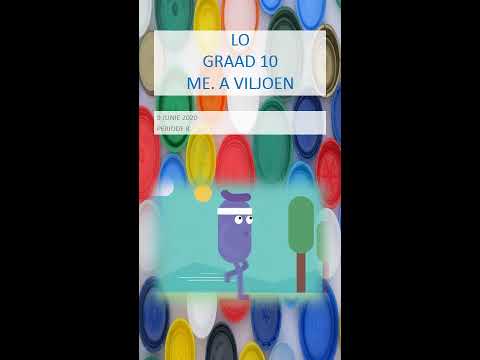 LO GRAAD 10: 09 Junie 2020 - periode 8 (09108)