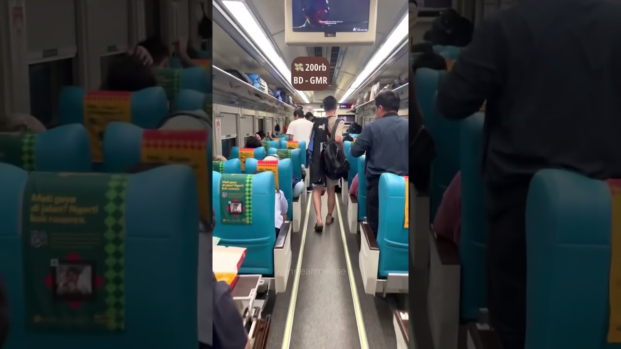 Perbedaan KAI Argo Parahyangan Kelas Ekonomi & Eksekutif! Edisi jalur Gambir-Bandung!