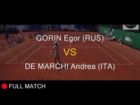 GORIN Egor (RUS) VS DE MARCHI Andrea (ITA) - La Balle Mimosa 2021