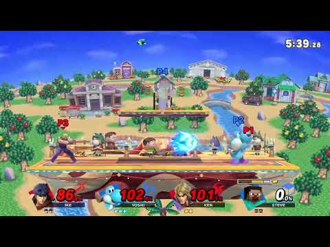 WinterShorts/Vencho (Yoshi/Steve) Vs. PsyKoD/Sytonix (Ike/Ken) - Rootown Rumble 2 Dubs Set, Game 3