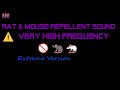 ️ Extreme Version Rat Mouse Repellent Sound Very High Frequency 9 Hour