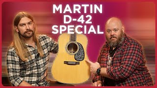 Video thumbnail for Martin Guitars and Dick Boak's Stunning D-42 Special by Alamo Music Center