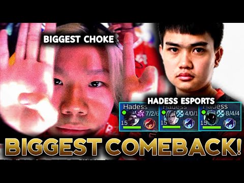 The Biggest Choke and The Biggest Comeback in MPL Singapore History! Aamon Debut in Game 7? 😱