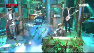 140225 SBSMTV The Show CNBLUE - Diamond Girl+Can&#39;t Stop (ComeBack Stage) 1080P