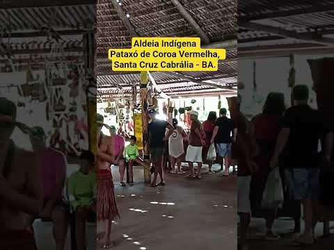Aldeia Pataxó de Coroa Vermelha, em Santa Cruz de Cabrália, Bahia - Brasil.🍃🙆🏻‍♀️🌾🐆🧚‍♀️🏹