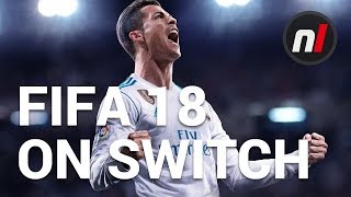 This is FIFA 18 on Nintendo Switch
