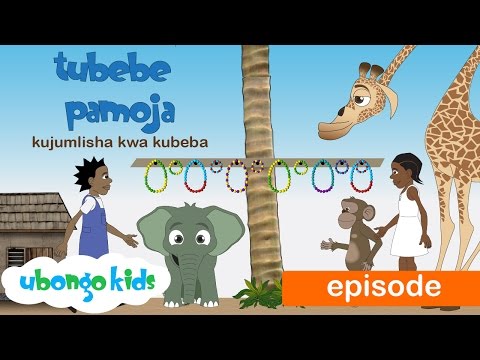 Ubongo Kids Webisode 34 - Tubeba Pamoja - Kujumlisha kwa Kubeba