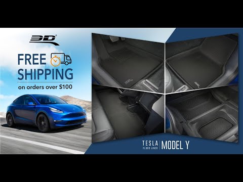 3D MAXpider Mats | Tesla Model Y Perfect-Fit Floor Mats