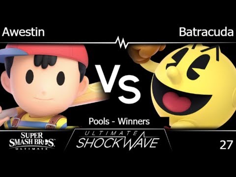 USW 27 - TLOC | Awestin (Ness) vs HMO | Batracuda (Pac-Man) Pools - Winners - SSBU