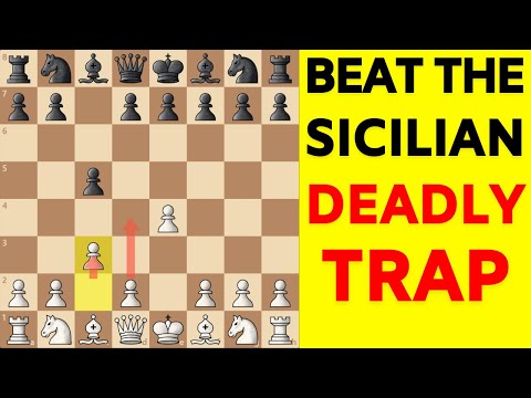 Crush the Sicilian Defense: TRAPS in Alapin Variation