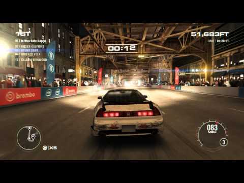 GRID 2 PC Gameplay [HD] - Honda NSX R on Intel Checkpoint Series, WSR Season 4