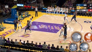 NBA 2K25 Mobile on iPhone 16 Pro Max: Minnesota Timberwolves vs Los Angeles Lakers (Ultra High)